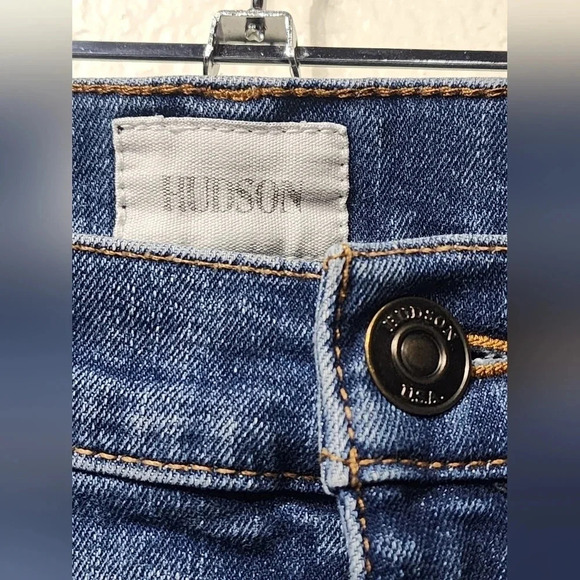 Women's Hudson Krista Super Skinny Jeans Size 25 Ligh Wash Casual - Picture 8 of 9